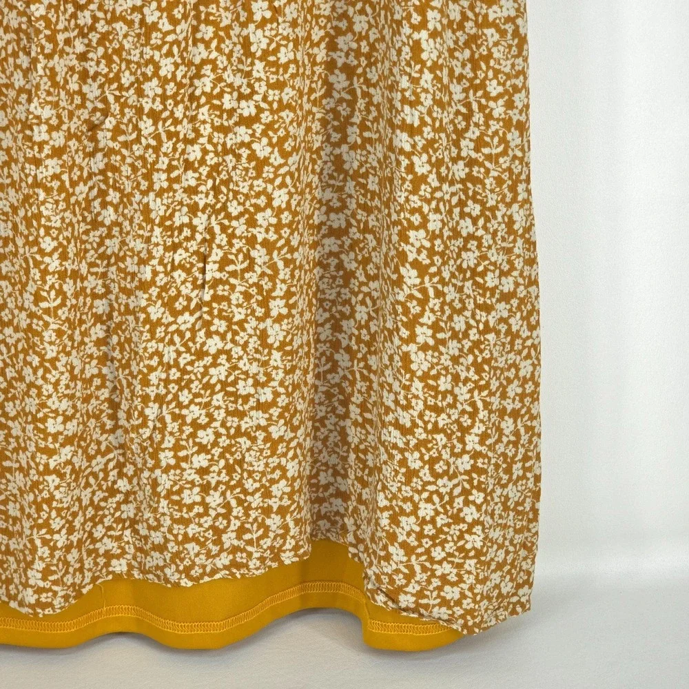 Savannah Jane Flutter Sleeve Blouse 1X Embroidered Floral Cottage Peasant Boho - Picture 10 of 14